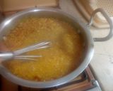 A picture of step 9 of Masoor dal.