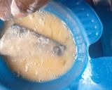A picture of step 3 of Gangaria(crispy fried fish).