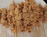 Foto langkah ke 3 dari resep Sate kulit ayam,bumbu selai kacang SKIPPY.