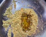 A picture of step 2 of Achari tawa vegetables.