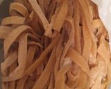 Foto del paso 6 de la receta: Fideos con hongos, oliva y nueces