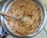 A picture of step 2 of Chorizo Béchamel Croissants.