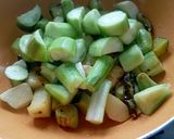 A picture of step 5 of Morich Jhol/ Thakurbarir Ranna/veg recipe.