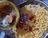 A picture of step 3 of Bombay street bhel.