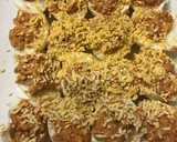 Foto del paso 6 de la receta: Huevos rellenos con salsa Romesco