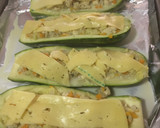 Foto del paso 4 de la receta: Zapallo italiano relleno de pollo