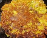 A picture of step 5 of Corn Thalipith.