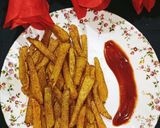 मसाला फ्रेंच फ्राइज़ (Masala French Fries recipe in Hindi) रेसिपी चरण 5 फोटो