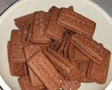 A picture of step 1 of Bourbon Biscuit Cake.