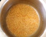 A picture of step 1 of Foxtail Pongal.