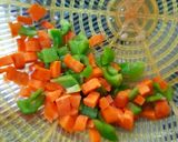 A picture of step 5 of Stir fry rice and chicken.