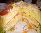 Foto del paso 8 de la receta: Torre de Panqueques - Fiambre Alemán