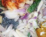 A picture of step 1 of Onion fry.