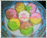 Foto langkah ke 5 dari resep Bolu Kukus Flower.