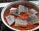 Foto del paso 4 de la receta: Ventresca de bacalao con tomate