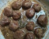 Foto del paso 9 de la receta: Albóndigas rellenas de roquefort en salsa de Pedro Ximénez