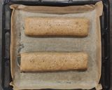 Foto del passaggio 8 della ricetta Tozzetti con pistacchi e confettura di fagioli cannellini