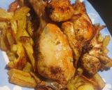 عکس مرحله 2 از دستور مرغ تنوری