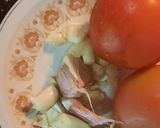 A picture of step 2 of Mexican oregano Rasam.