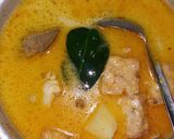 Foto langkah ke 3 dari resep Kare Ayam with Kentang dan Tempe.