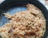 A picture of step 3 of Kerala Ghee Rice (Nei Choru).