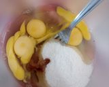Foto del paso 1 de la receta: Mini panqueques 🥞💖