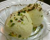 A picture of step 8 of Creamy Mango Yoghurt ice-cream.