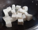 A picture of step 8 of Kadhai paneer.