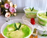 Foto langkah ke 5 dari resep Puding Roti Pandan.