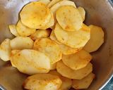 A picture of step 1 of Masala Aloo Katli Side dish for Chapati.