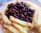 Foto del paso 4 de la receta: Porotos al azafrán en nido de papas 〈⁠(⁠•⁠ˇ⁠‿⁠ˇ⁠•⁠)⁠-⁠→*