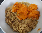 Foto del paso 1 de la receta: Hamburguesas de calabaza, soja texturizada y atún