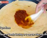 A picture of step 2 of 10 minutes Pizza recipe.