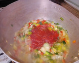 Foto del paso 3 de la receta: Calabaza rellena de verduras y carne al horno