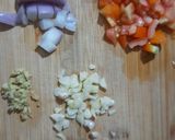 A picture of step 1 of Soya gravy.