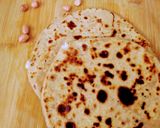 A picture of step 9 of Peanut paneer stuffed Paratha.