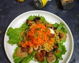 सेगो ऑन अ बेड ऑफ फ्राइड वेजिटेबल्स (Sago On a Bed of Fried Veg) रेसिपी चरण 6 फोटो