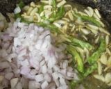 A picture of step 2 of Dal fry malai marke.