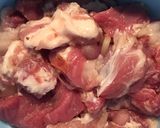Hình bước làm 1 của món Thịt heo nướng nồi chiên không dầu