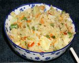 A picture of step 1 of Stir-Fried Cauliflower Rice, Jon Style.