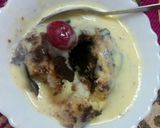 A picture of step 4 of Chocolate balls in custard.