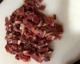 Foto del paso 3 de la receta: Setas ostra con espárragos y jamón