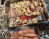 Foto del paso 4 de la receta Alitas al horno con patatas y cebolla
