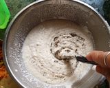 A picture of step 1 of Semolina Uppam rolls.