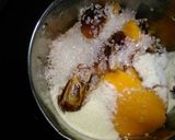 A picture of step 1 of Dates - mango shake.