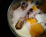 A picture of step 1 of Dates - mango shake.