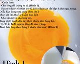 Hình bước làm 1 của món Flan Táo Chuối