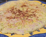 Foto del paso 3 de la receta: Tortilla de calabacín y jamón de pavo