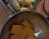Une image de l'étape 1 de Soupe de courge qui réchauffe.