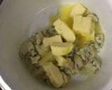 Foto del paso 1 de la receta: Salsa rosa de Roquefort